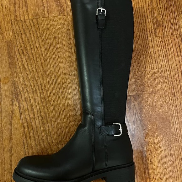 LA CANADIENNE SONYA Women black boots size 8 NEW - Picture 2 of 15